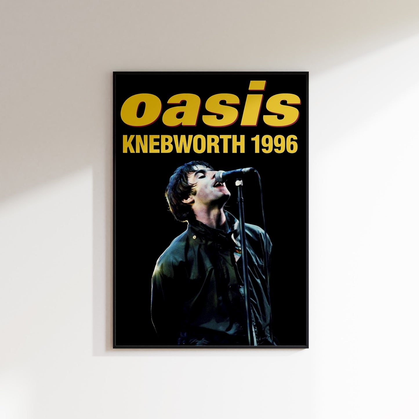 Oasis Vintage Knebworth Poster 2