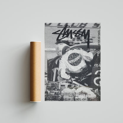 Stussy Speedway Poster