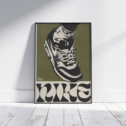 Nike Retro Trainer Poster