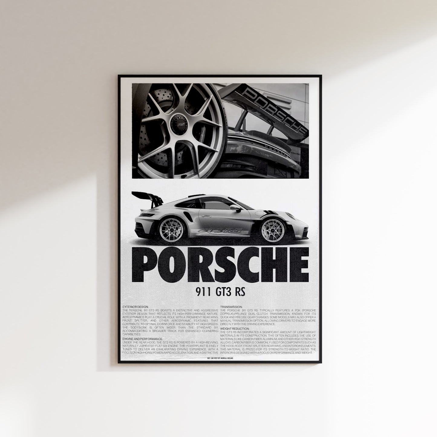 Porsche 911 GT3 RS Poster