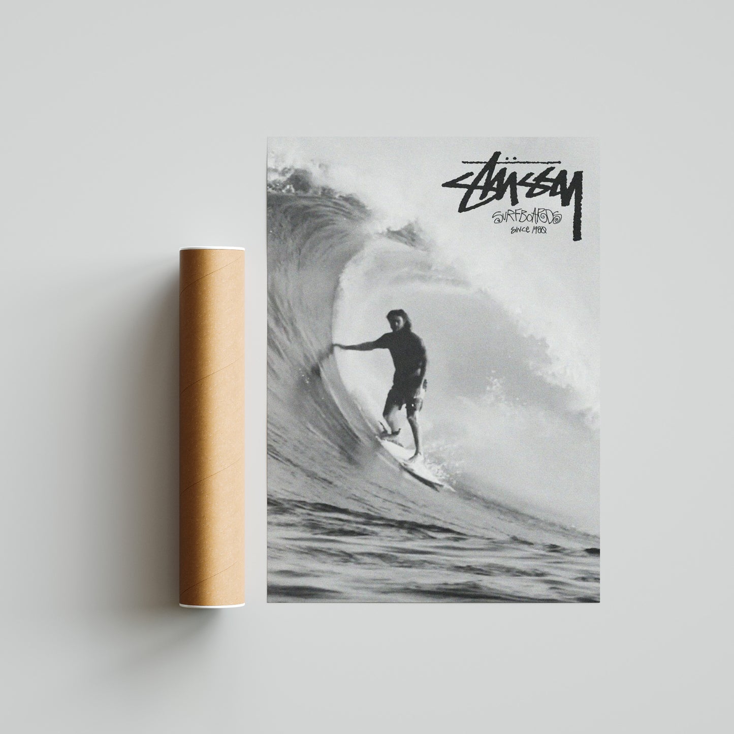 Stussy Surfing Poster