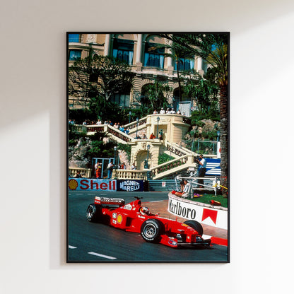 Ferrari F1 Monaco Poster