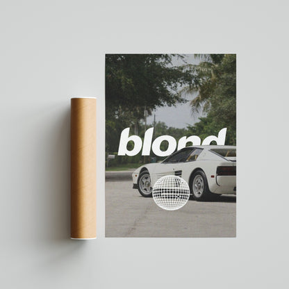 Frank Ocean Blond Poster