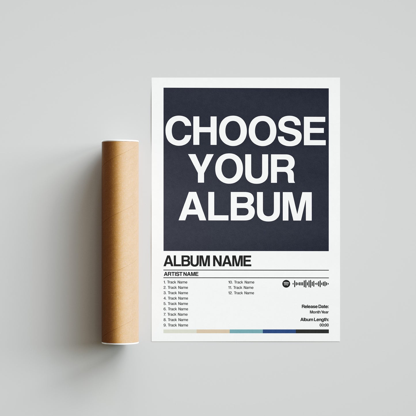 Custom Album Posters - Request your own album