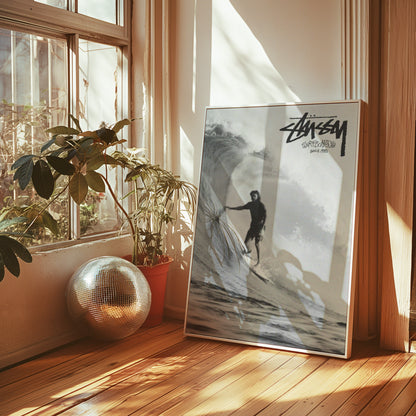 Stussy Surfing Poster