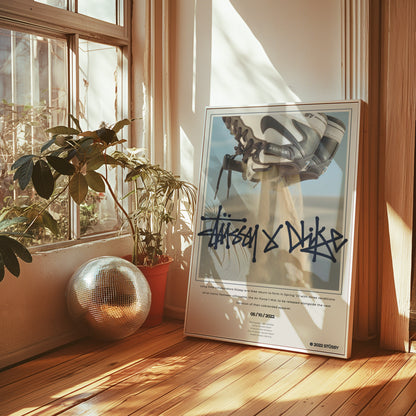 Nike X Stussy Poster