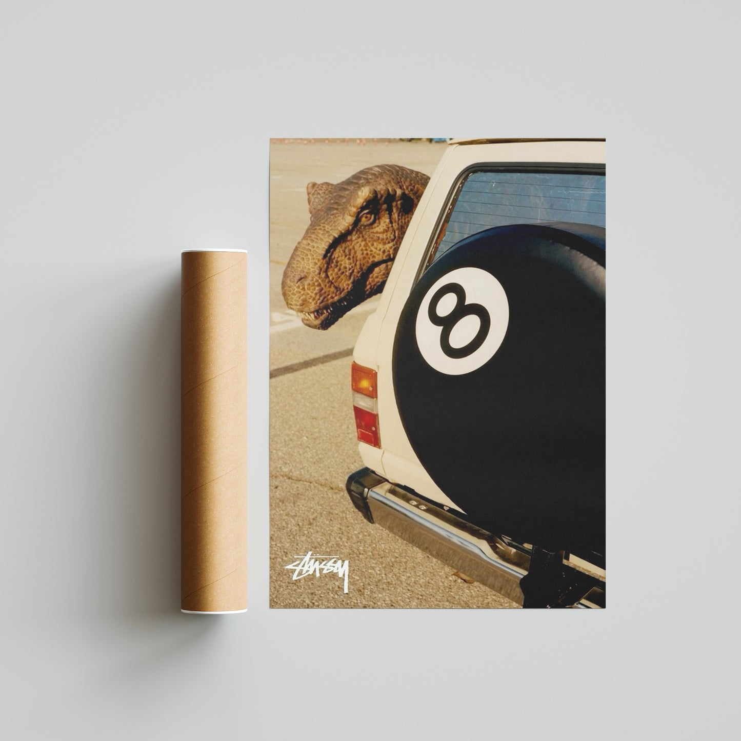 Stussy T REX Poster