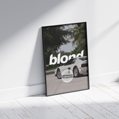 Frank Ocean Blond Poster