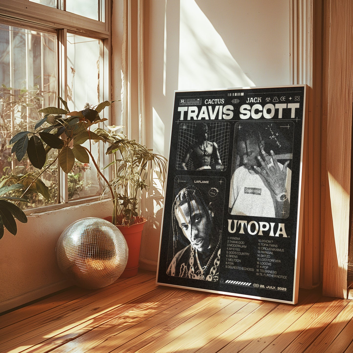 Travis Scott Utopia Poster