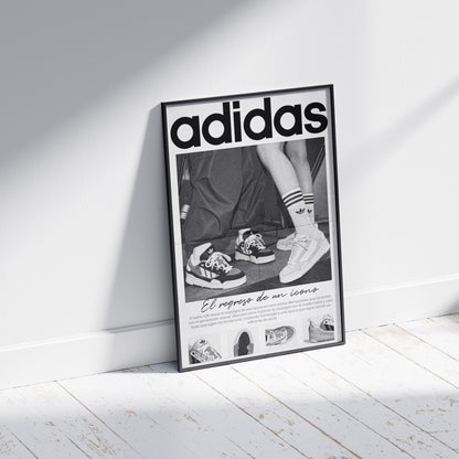 Adidas Y2K Retro Poster