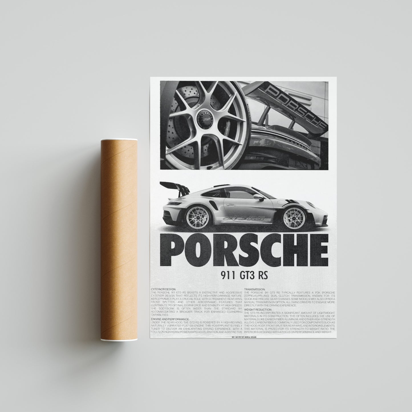 Porsche 911 GT3 RS Poster