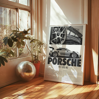 Porsche 911 GT3 RS Poster