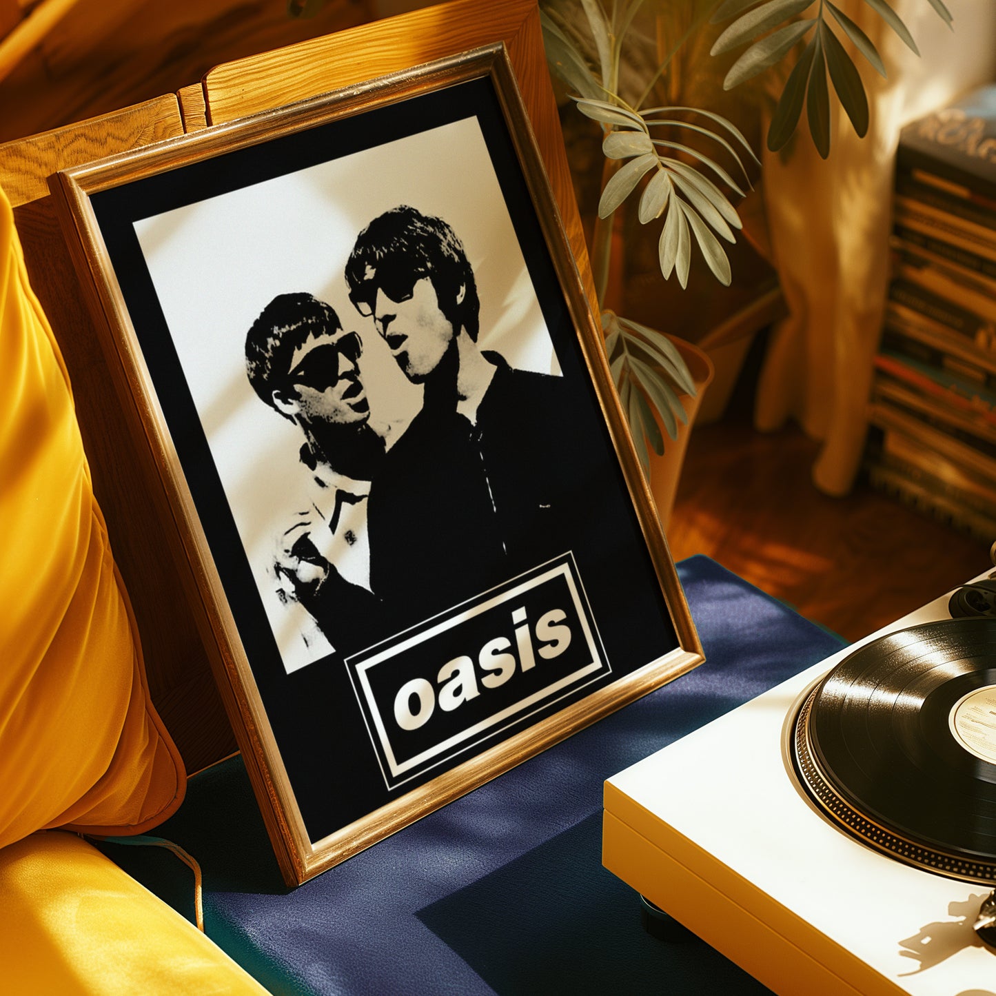 Oasis Vintage Poster 1