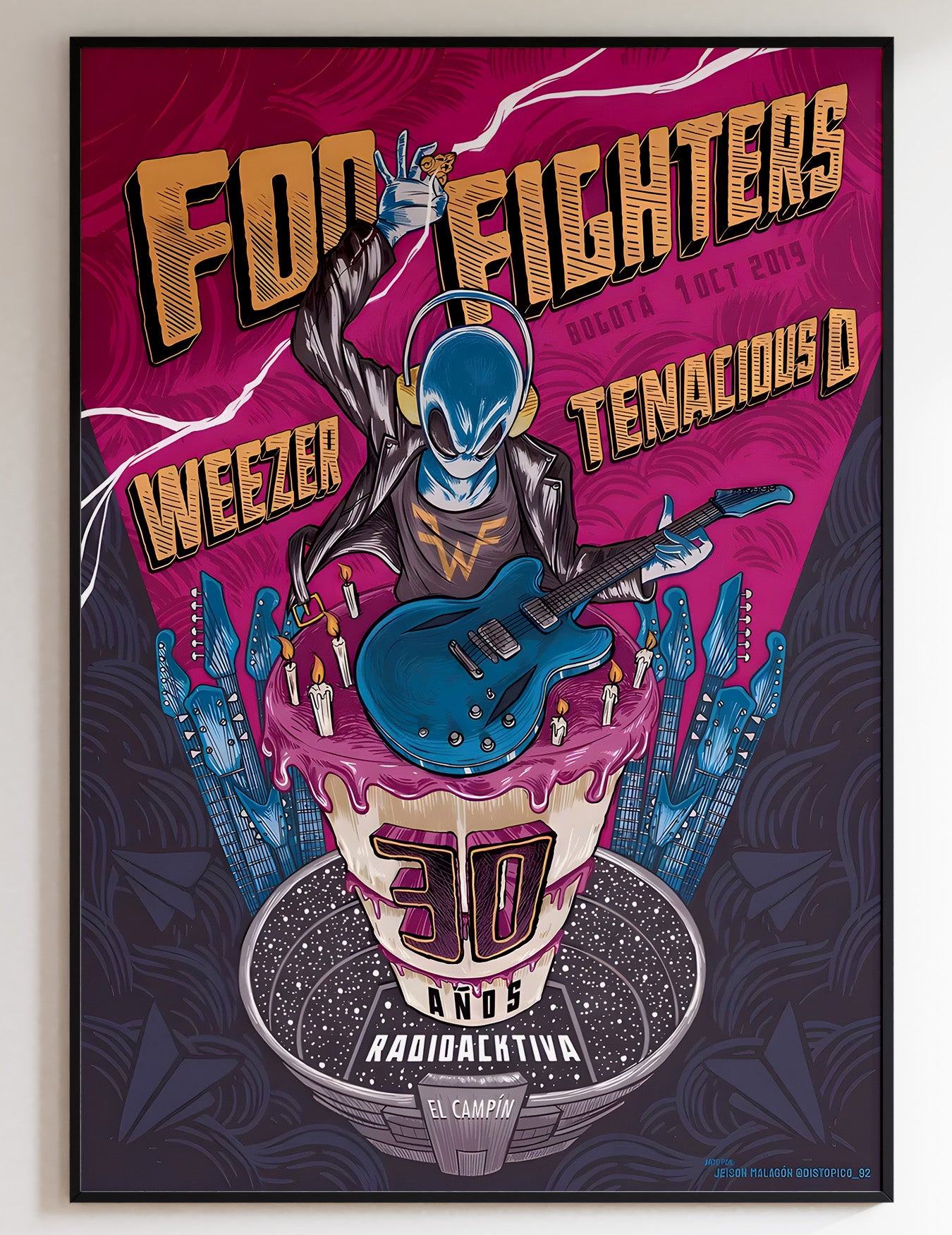 Foo Fighters Poster 3