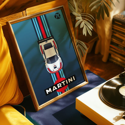 Porsche Martini Racing Poster