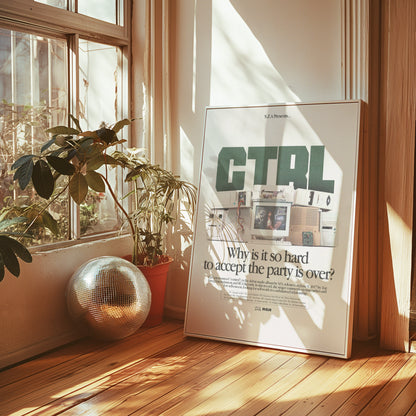 SZA Presents CTRL Poster