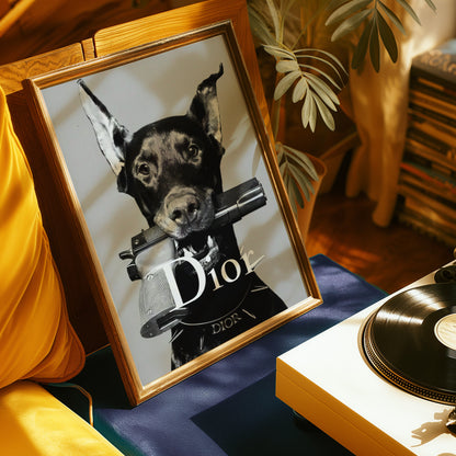 Dior Dog Poster