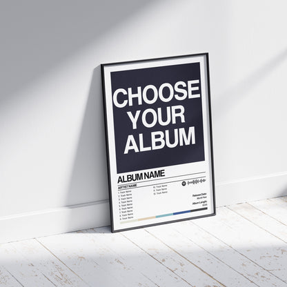 Custom Album Posters - Request your own album