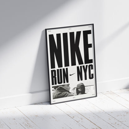 Nike RUN NYC Poster