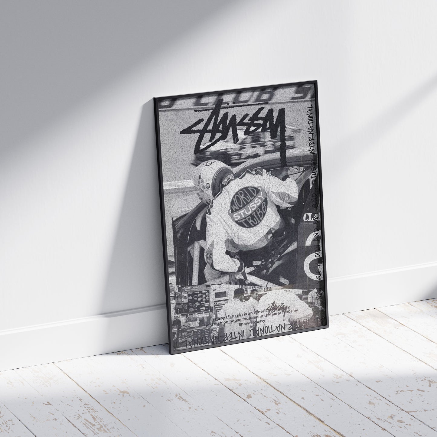 Stussy Speedway Poster