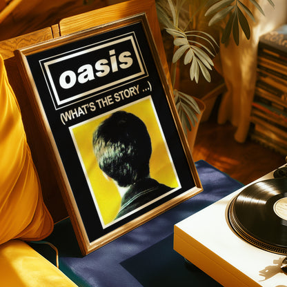 Oasis Vintage (Whats The Story) Morning Glory Poster Part 1