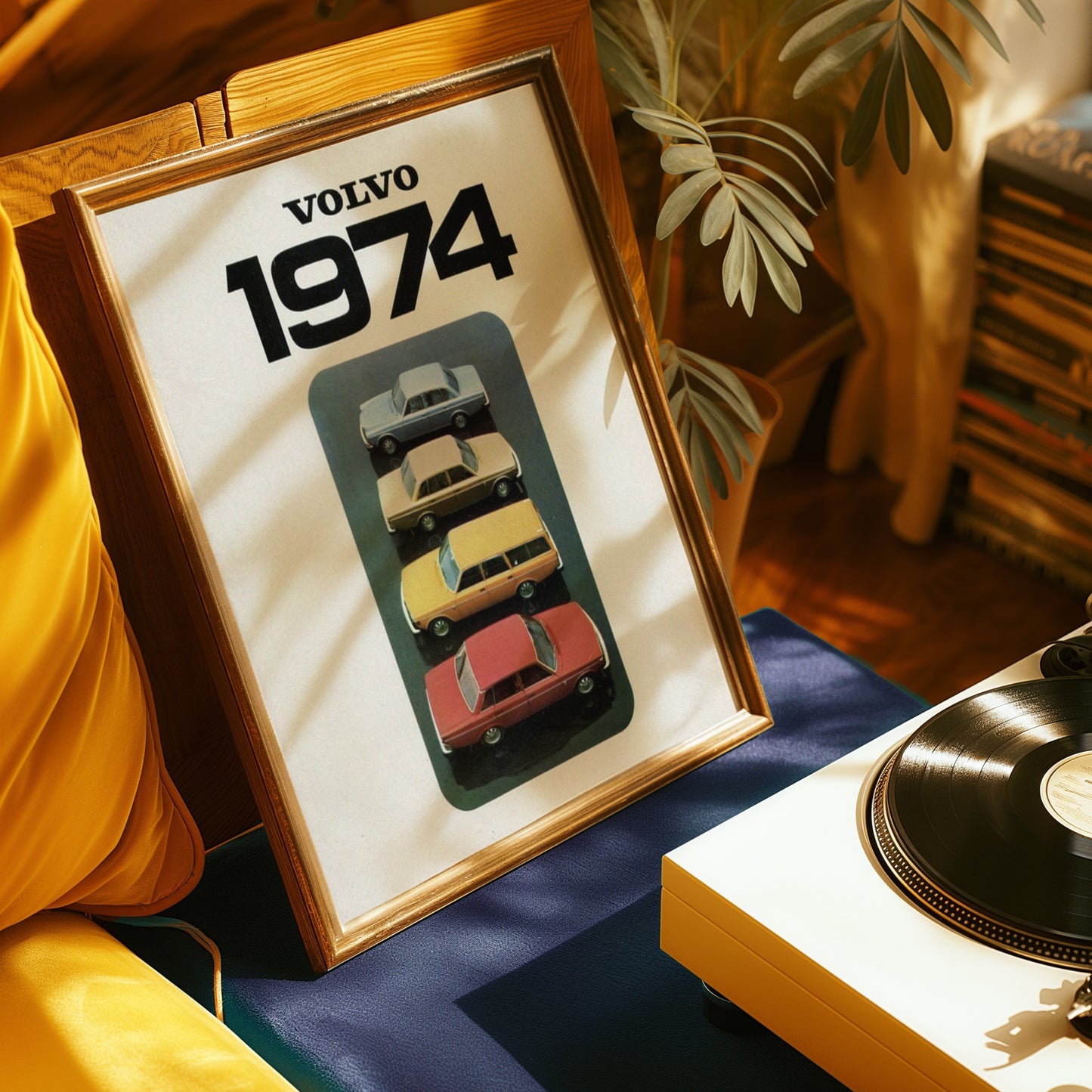 Volvo 1974 Vintage Poster