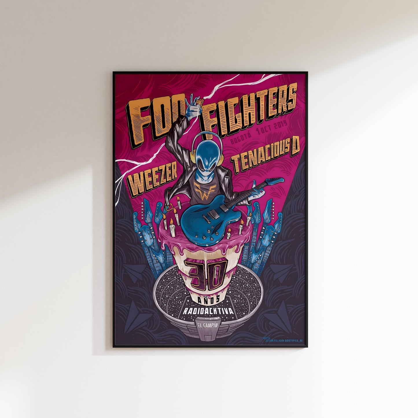 Foo Fighters Poster 3