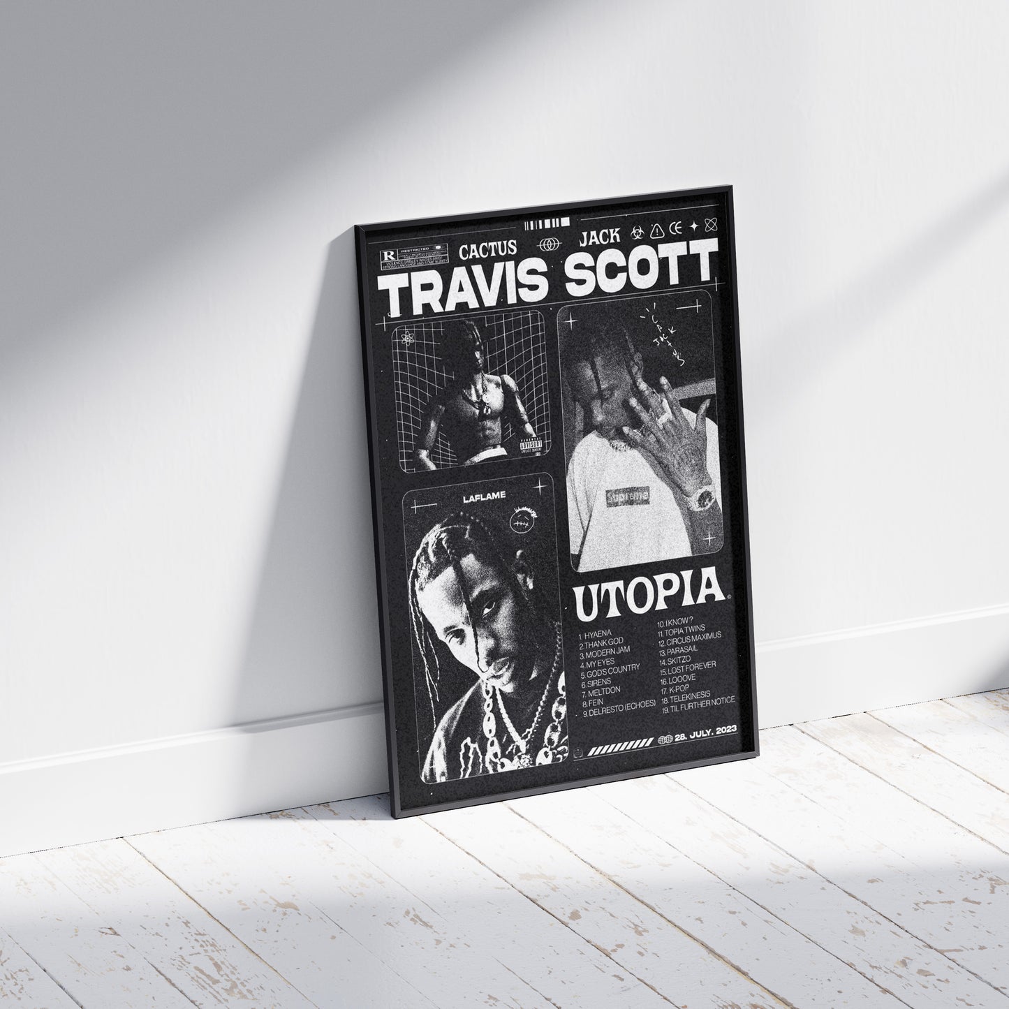 Travis Scott Utopia Poster