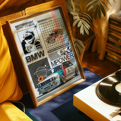 BMW M Power Poster