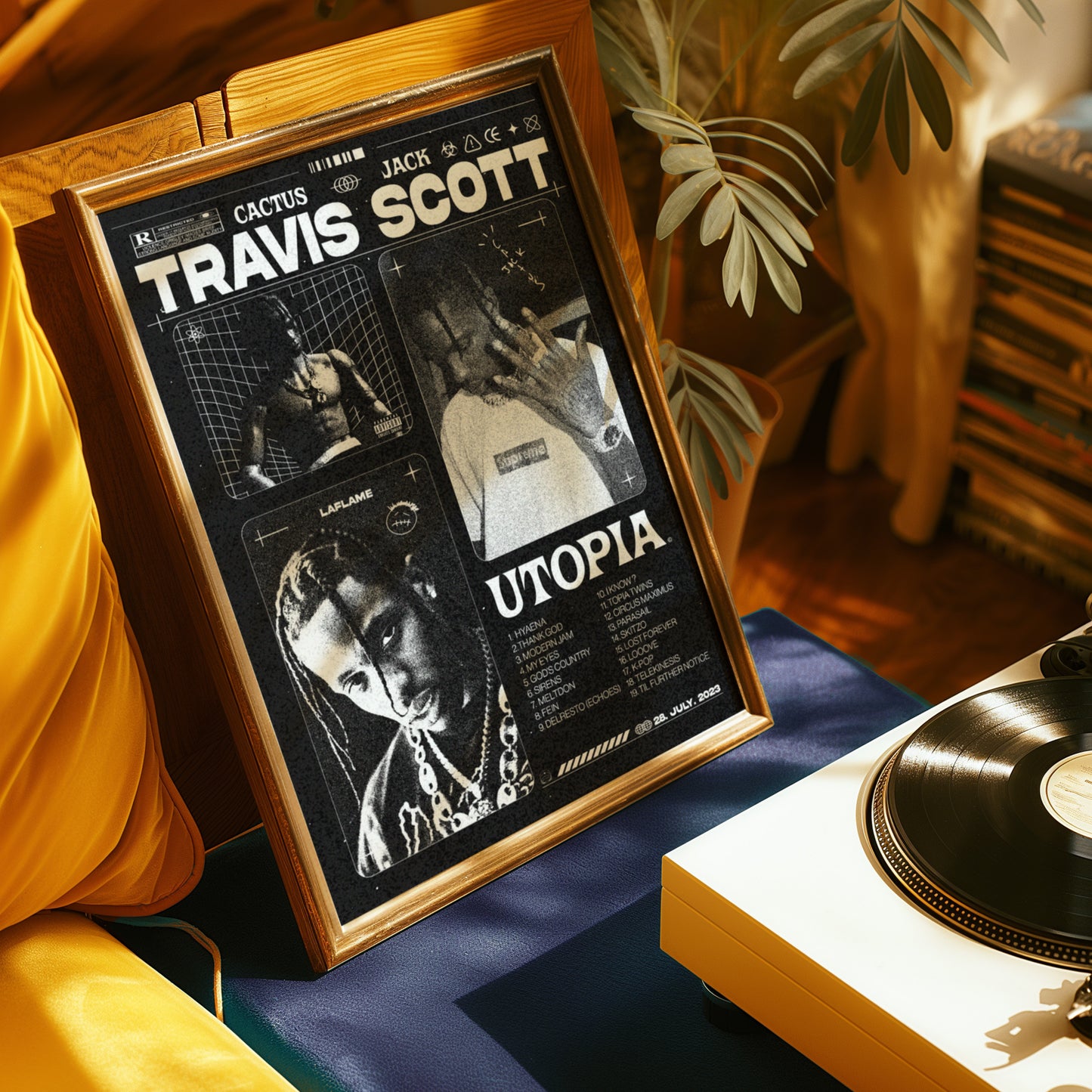 Travis Scott Utopia Poster