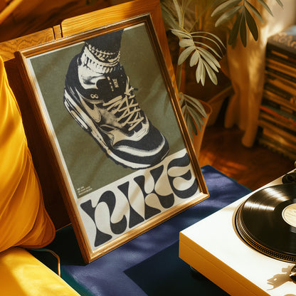 Nike Retro Trainer Poster