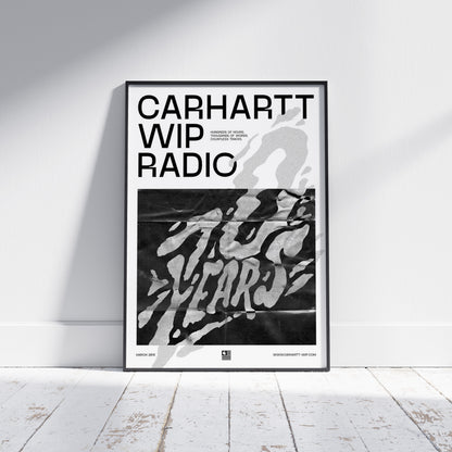 Carhartt WIP Radio Poster