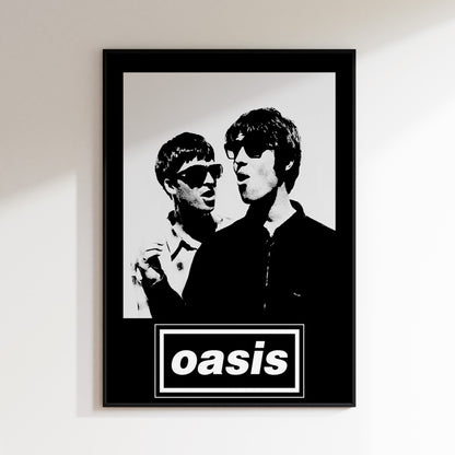 Oasis Vintage Poster 1