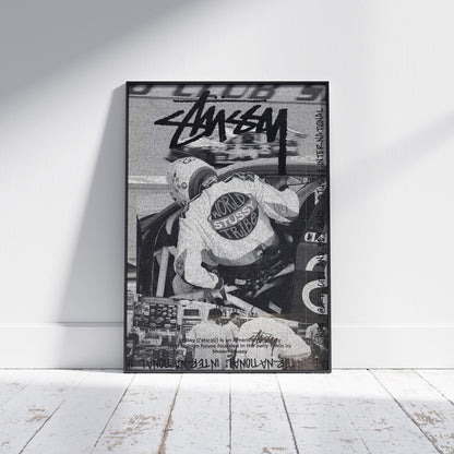 Stussy Speedway Poster