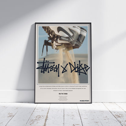 Nike X Stussy Poster