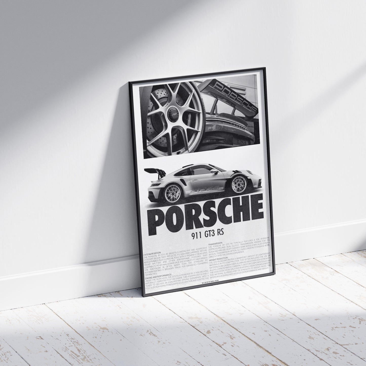 Porsche 911 GT3 RS Poster