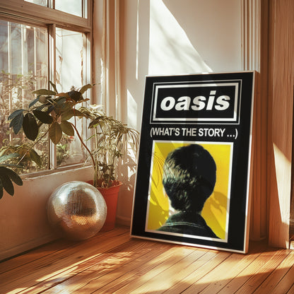 Oasis Vintage (Whats The Story) Morning Glory Poster Part 1