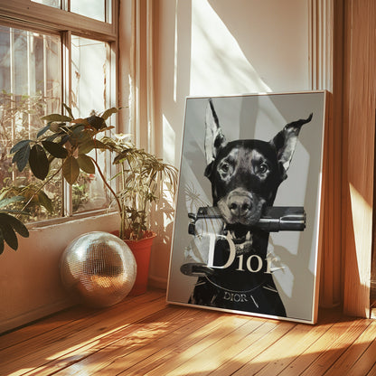 Dior Dog Poster