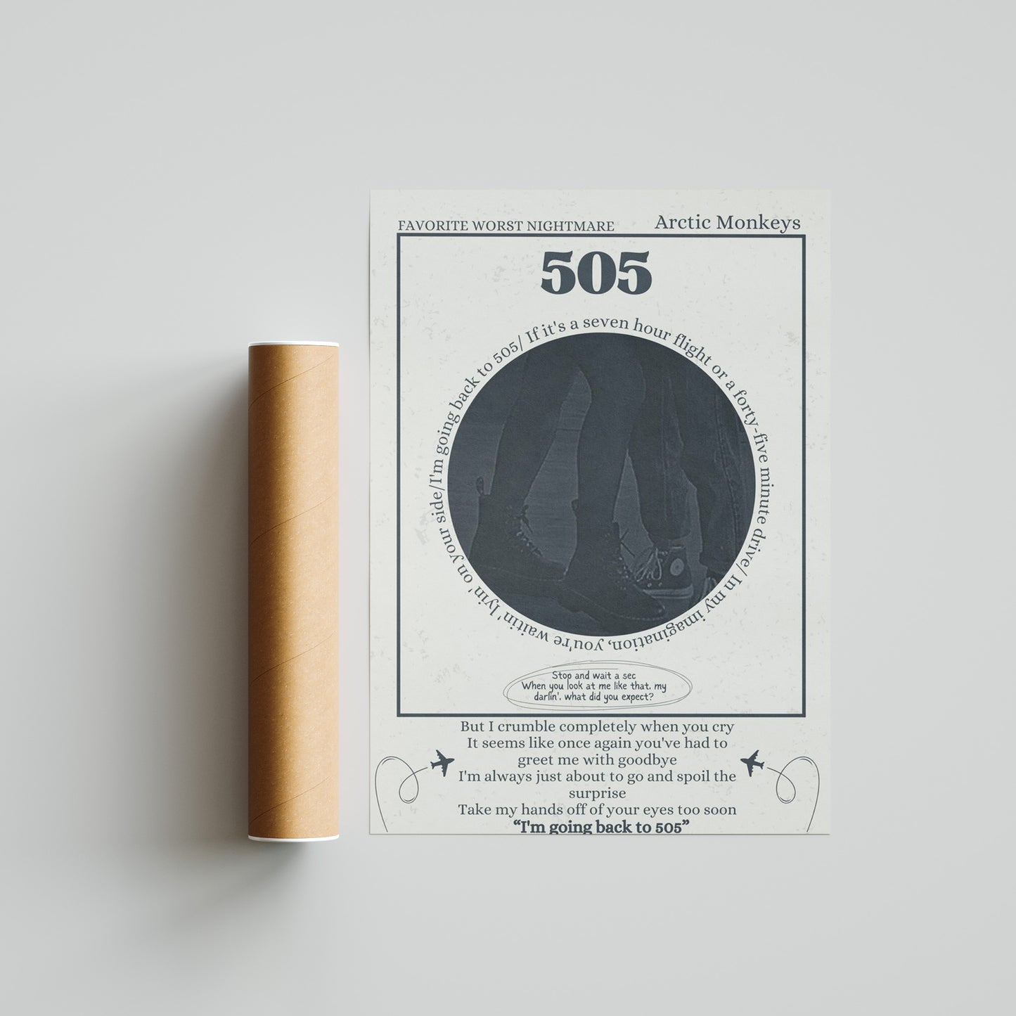 Arctic Monkeys 505 Poster 1