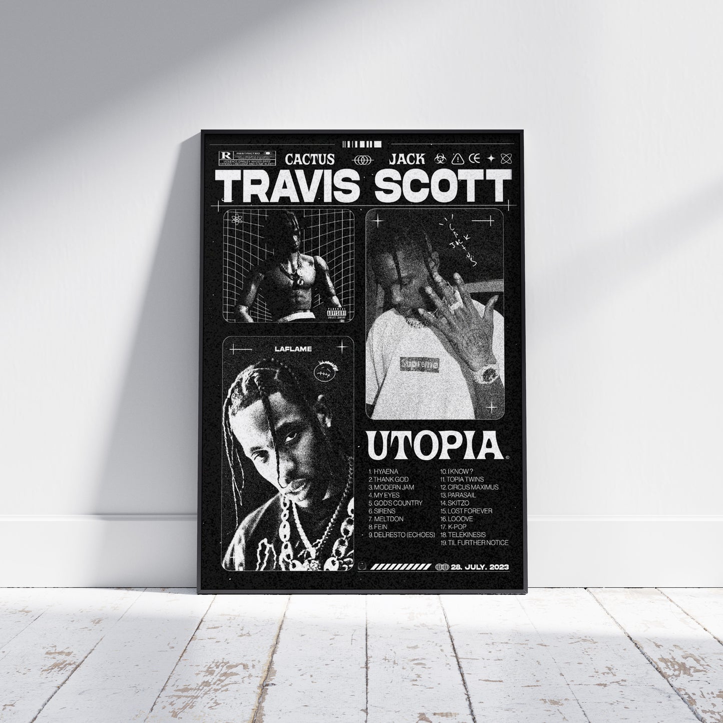 Travis Scott Utopia Poster