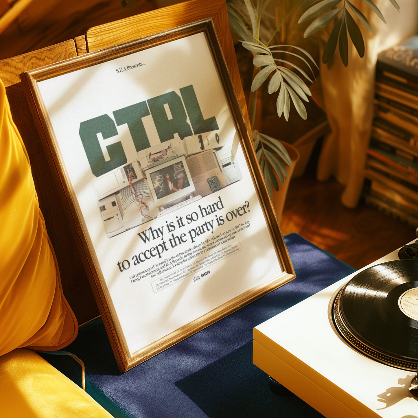 SZA Presents CTRL Poster