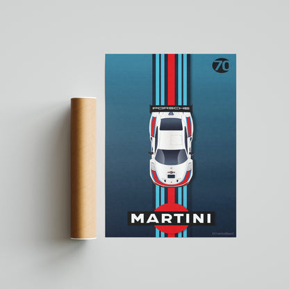 Porsche Martini Racing Poster