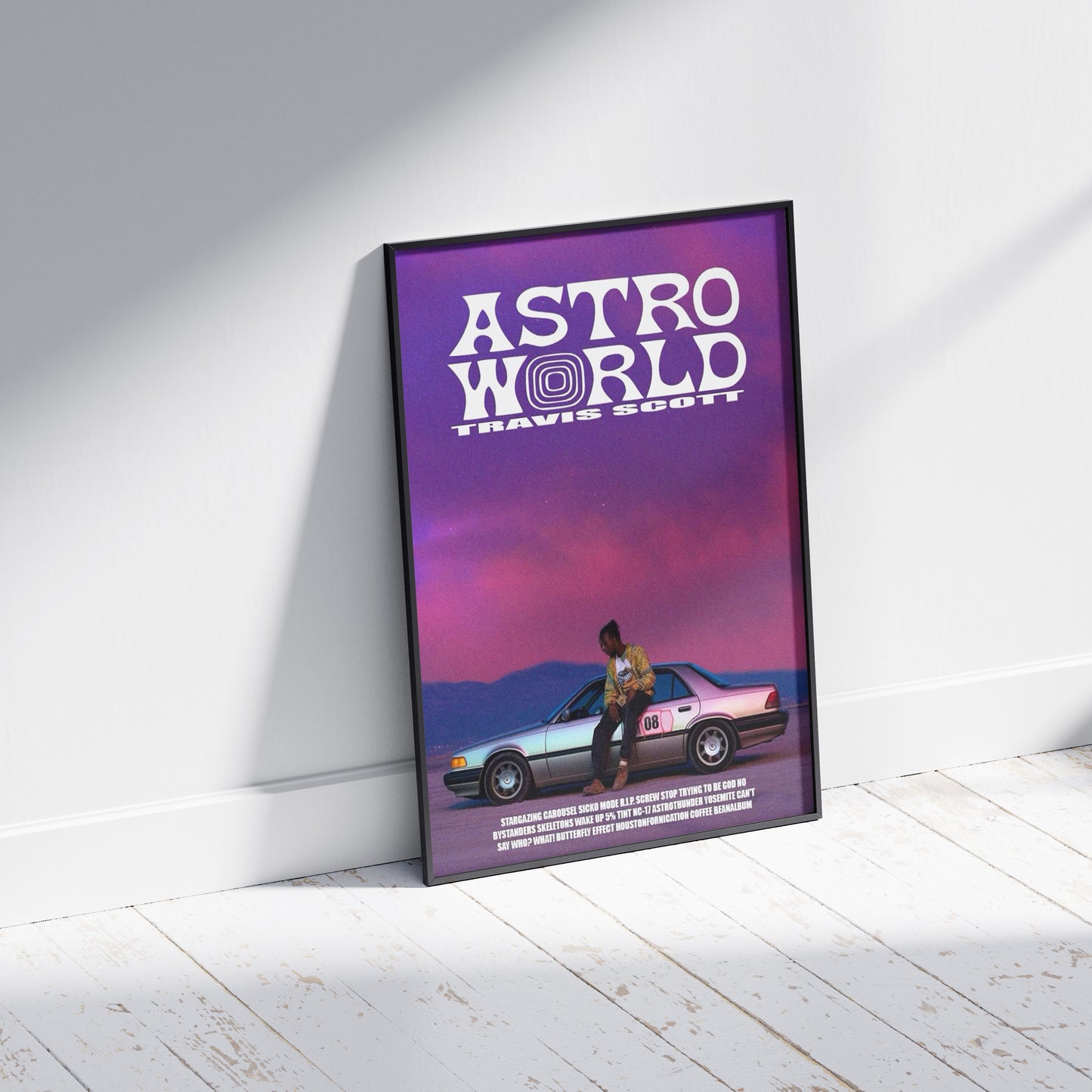 Travis Scott Astro World Poster