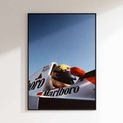 Ayrton Senna Poster