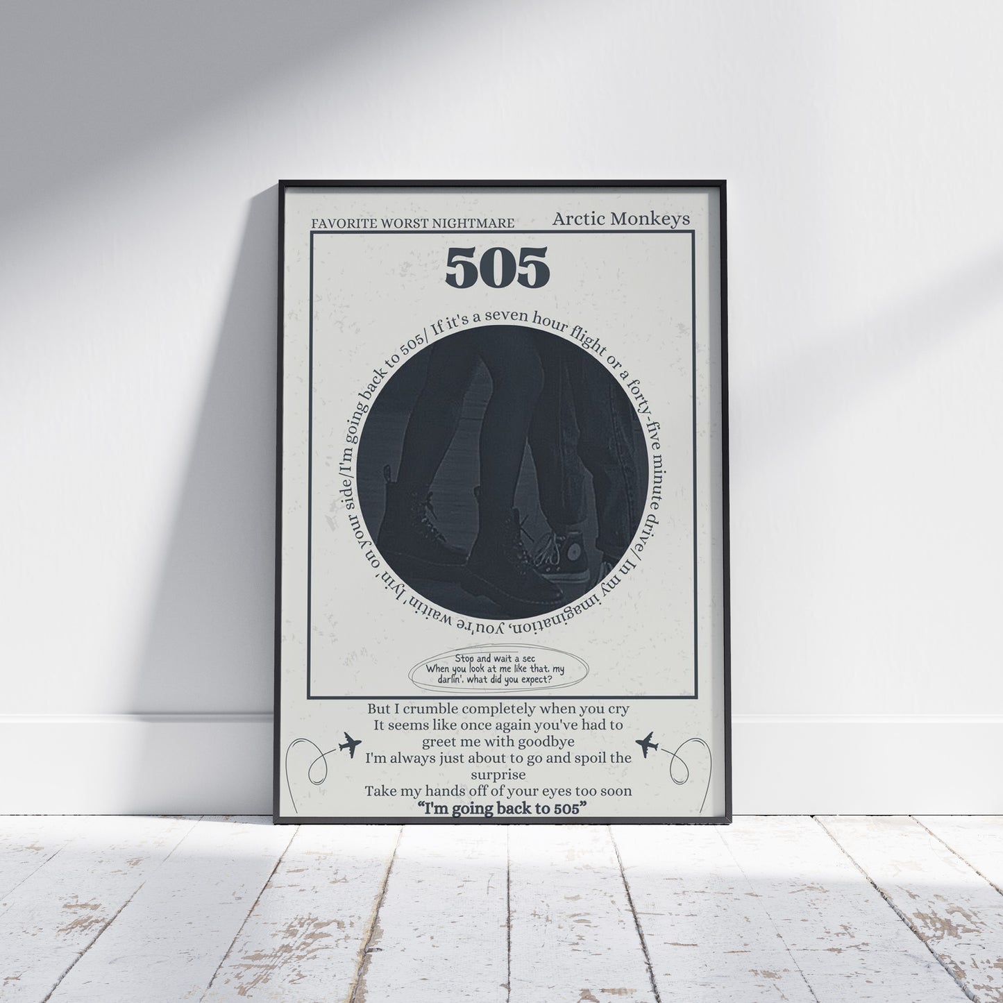 Arctic Monkeys 505 Poster 1