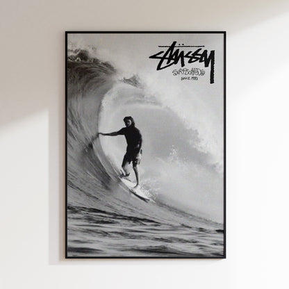 Stussy Surfing Poster