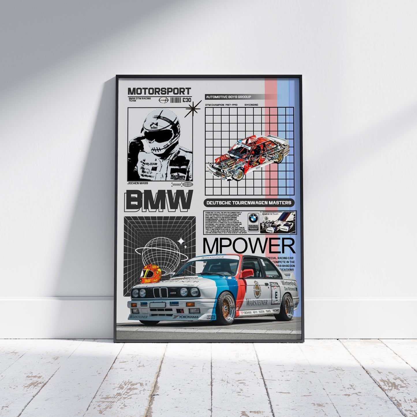 BMW M Power Poster