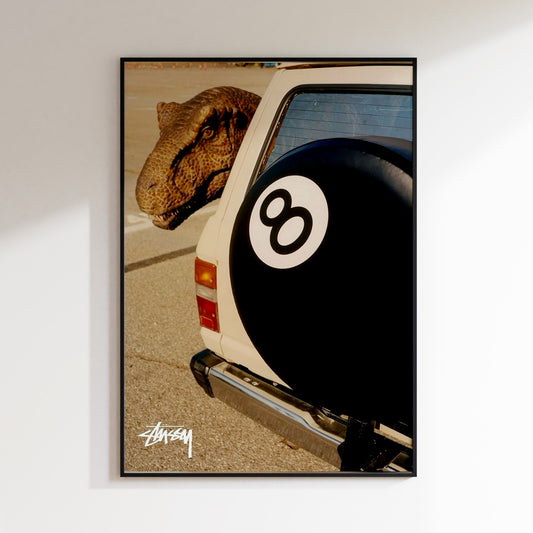 Stussy T REX Poster