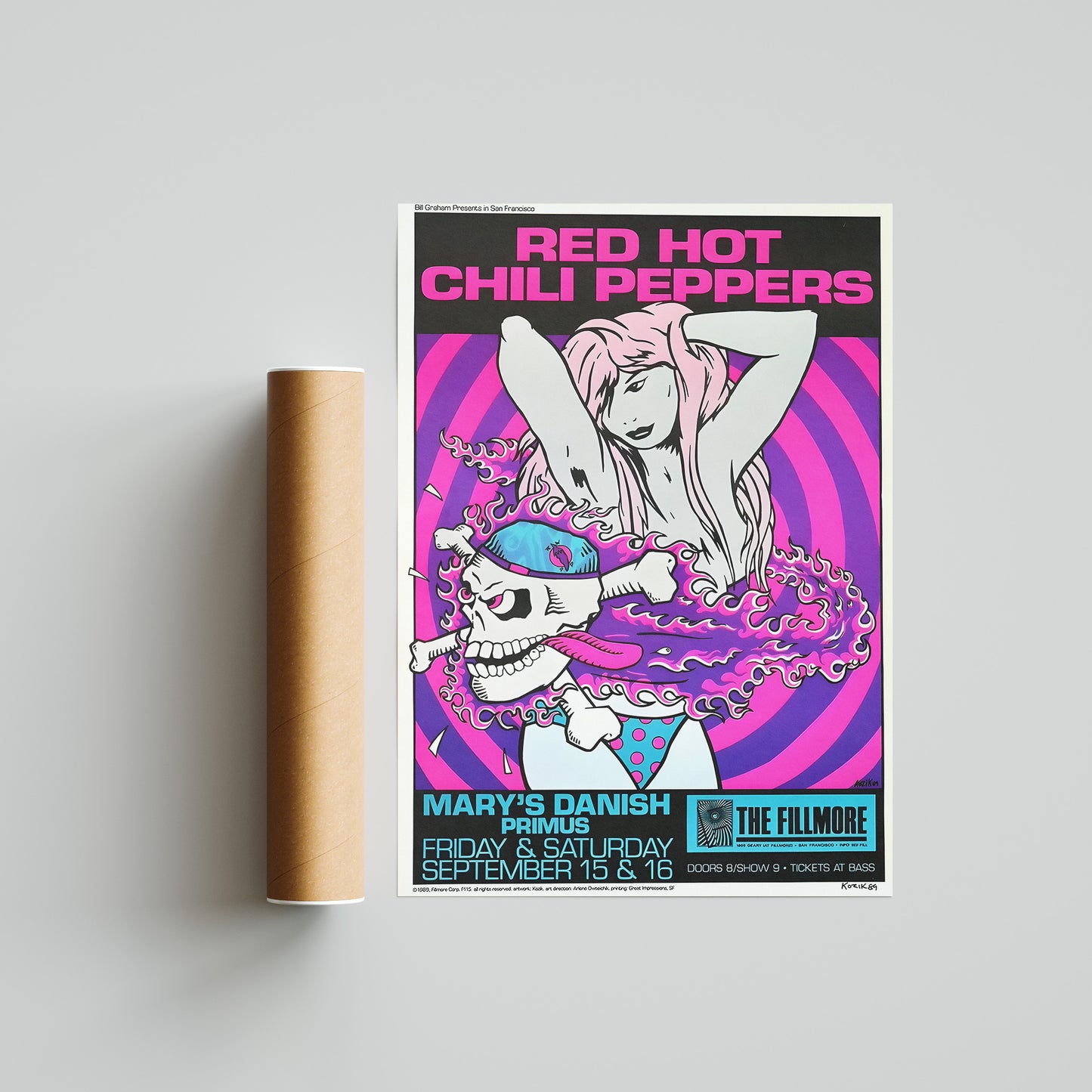 Red Hot Chili Peppers Poster 2