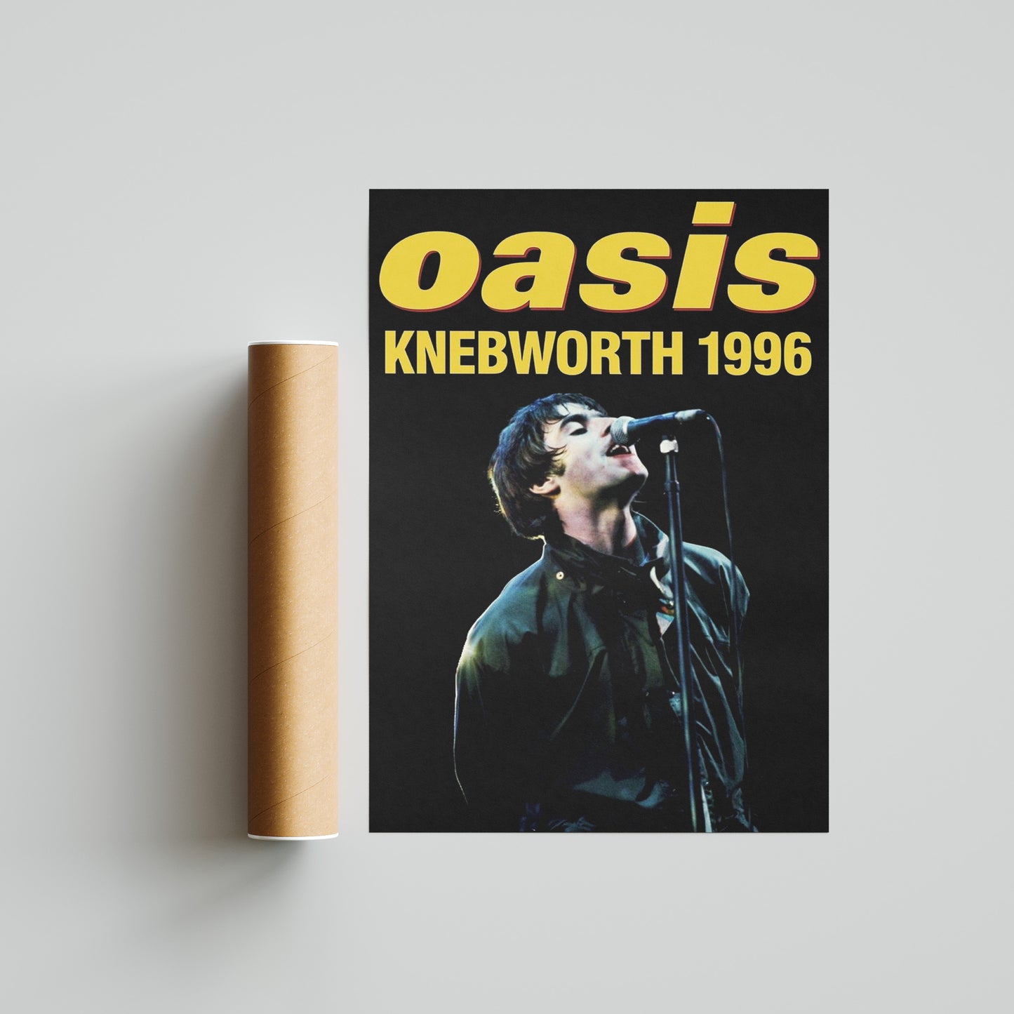 Oasis Vintage Knebworth Poster 2